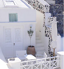 The White House Villa in Oia Santorini  