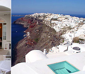 The White House Villa in Oia Santorini